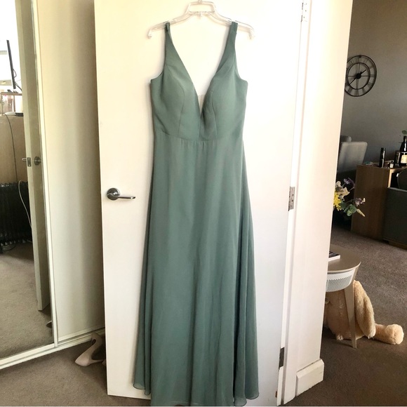 SORELLA VITA Dresses & Skirts - Sorella Vita size AU18 dusty green bridesmaids dress